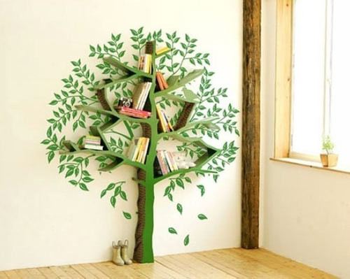 充滿特色的小書架